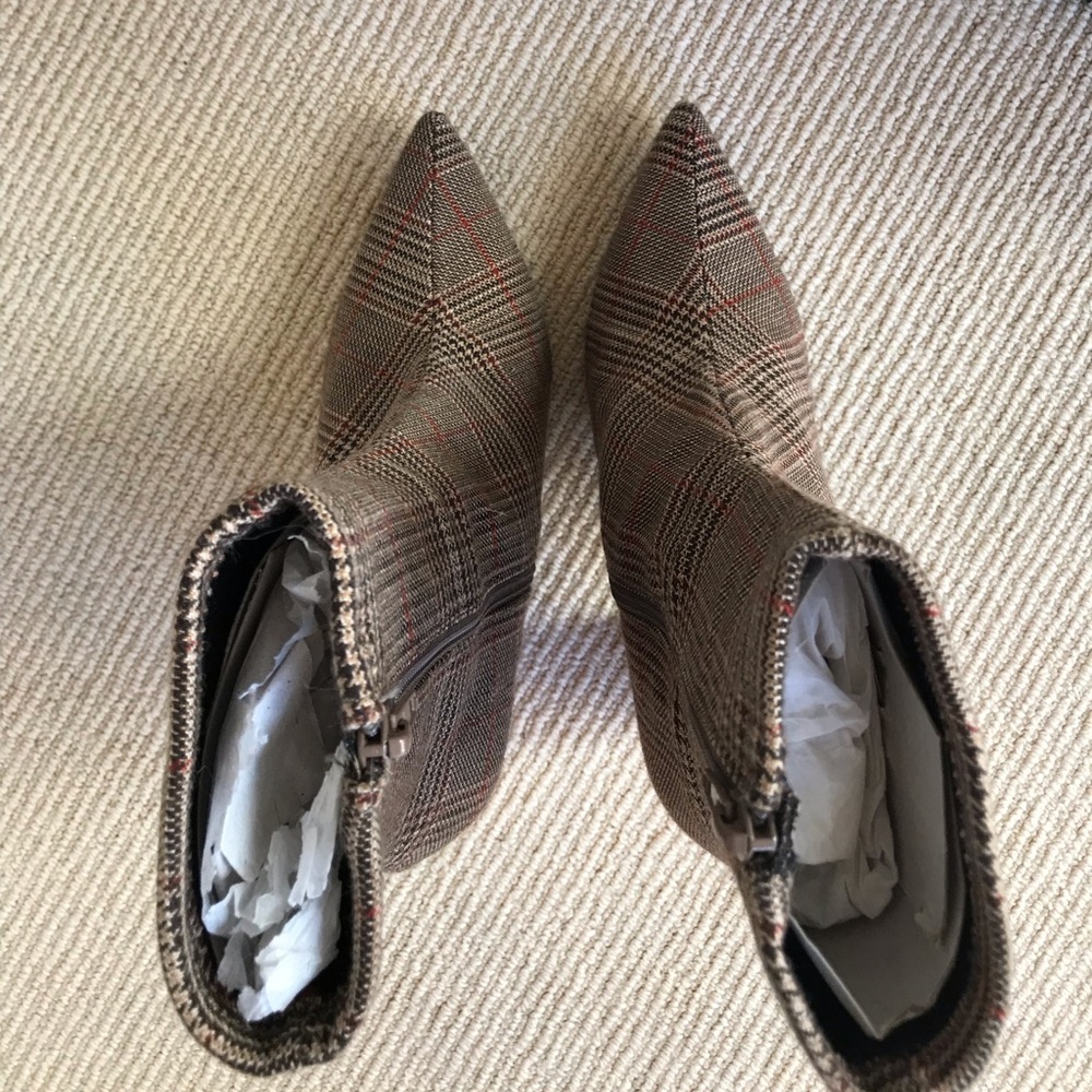 SOLD: Jeffrey Campbell Siren Boot Plaid Size 7.5 - Picture 6 of 8